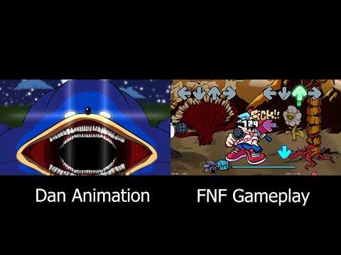 Shin Sonic Part 5 | Game/Cover x FNF Animation Comparison