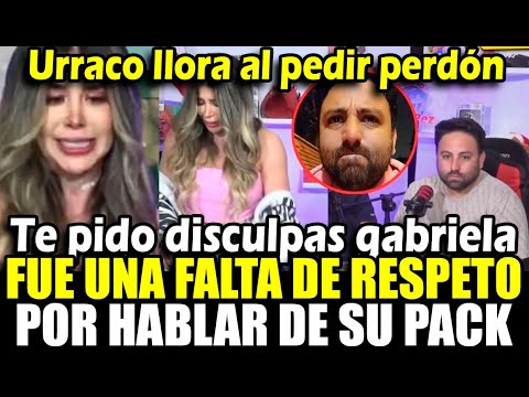 Urraco se disculpa con lágrimas tras tenso momento con Gabriela Serpa y fot0s enviadas a su ex