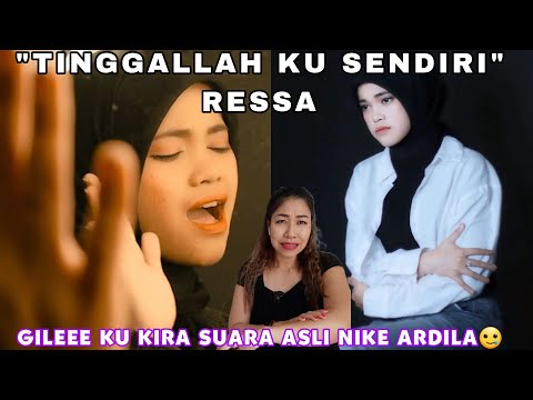 MAKIN BERSINAR‼️RESSA NYANYI LAGU TINGGALLAH KU SENDIRI | SUSAH BEDAIN SUARANYA & SUARA NIKE