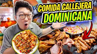 PROBANDO COMIDA CALLEJERA en REPÚBLICA DOMINICANA - Picalonga, Chimi y Chicharrón