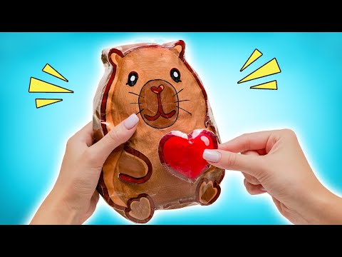 Cómo hacer el capibara squishy más lindo 😻 BRICOLAJE DIVERTIDO