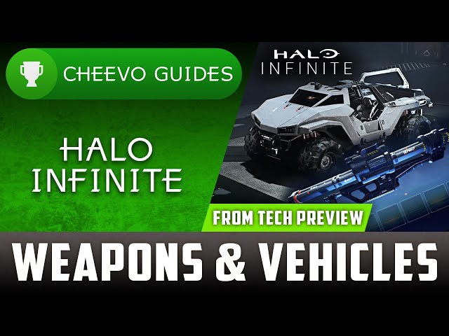 Halo Infinite - Weapons & Vehicles Preview (From The Tech Preview)