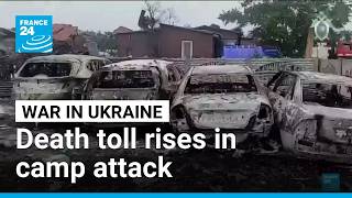 YouTube video thumbnail: Deadly Attack on Holiday Camp in Russian-Held Part of Ukraine, Officials say