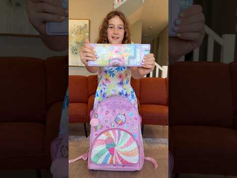 Sierra helps Rhia to get ready for first day of school