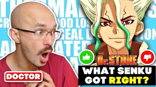 Doctor REACTS to Dr Stone | All of Senku's Discoveries