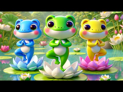 Chú Ếch Con - Hoạt Hình 3D Con Ếch - Nhạc Thiếu Nhi Vui Nhộn Sôi Động - Hoạt Hình Thiếu Nhi 4K