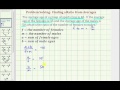 Understanding Ratios and Averages