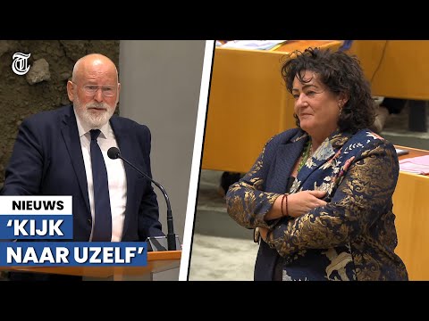 Van der Plas roept Timmermans tot de orde: ‘Hoe vindt u dat het gaat?’