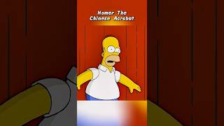 Homer The Chinese Acrobat #simpsons #shorts