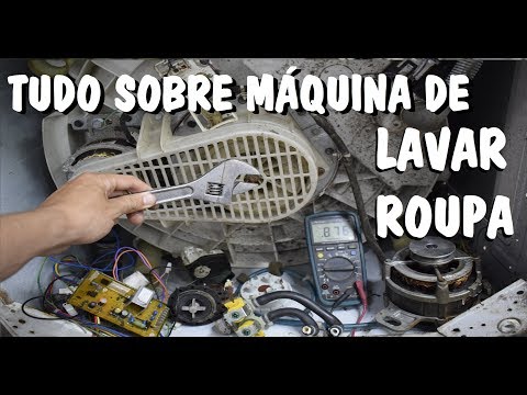 Aprenda a consertar sua maquina de lavar