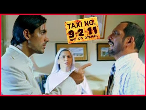 Police Arrest Nana Patekar In His Son's School | Taxi No 9211 | Movie Scenes | Milan Luthria