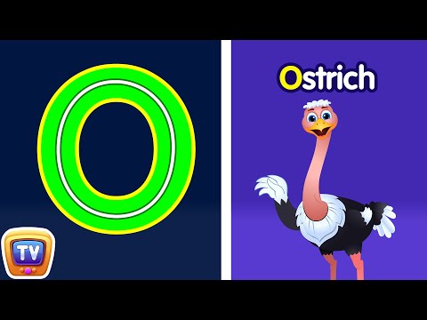 Tracing Uppercase and Lowercase Letters - Letter Oo and Letter Pp - ChuChuTV Toddler Learning Videos