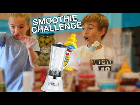 SMOOTHIE CHALLENGE | ft Johnny Orlando