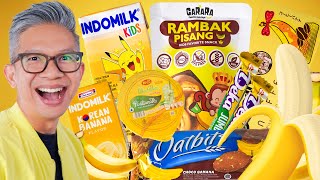BERBURU MAKANAN MINUMAN SERBA RASA PISANG!!