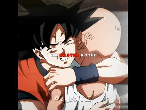 Master Roshi Nearly Died🥺.. #dragonball #dragonballz #shorts #anime #goku #masterroshi #vuralvideo