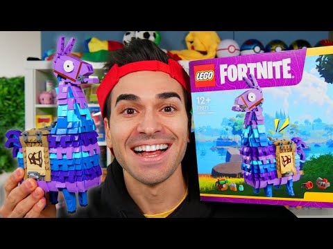 HO COSTRUITO UN SET GIGANTE DI LEGO FORTNITE