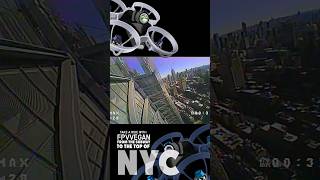from the underground to the top of the big city - pilot @fpvvegan #tinywhoop