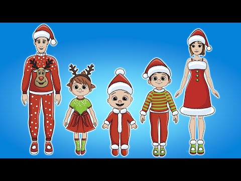 Dress UP for New Year Party - DIY Drawings Cocomelon Characters