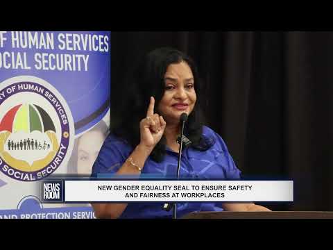 YouTube video thumbnail: NEW Gender Equality Seal TO Ensure Safety AND Fairness AT Workplaces