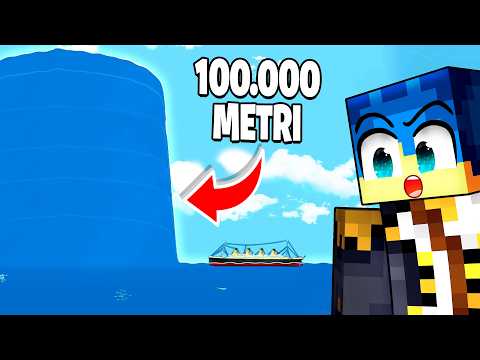 TSUNAMI di 100.000 METRI vs TITANIC! - Floating Sandbox