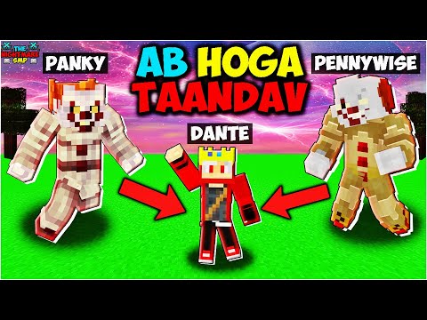 I Became a DEADLY VILLAIN on our MINECRAFT SMP Server | Nightmare SMP PART 11 | Minecraft in Hindi