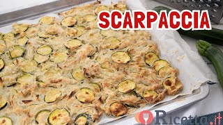 Scarpaccia di zucchine - salvacena facile e veloce