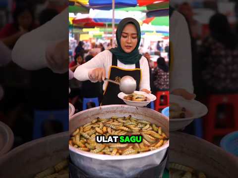 ES CENDOL JADI ULAT SAGU 😱‼️#kuliner #shotsviral #trendingshorts #viralvideo #fypviral #shocts