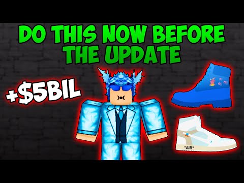 Do This RIGHT NOW Before The Money Reset Update In Sneaker Resell Simulator (Roblox)