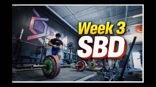 WEEK 3 SBD/BACK BEHIND THE CAMERA