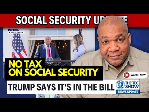GOOD NEWS No Tax On Social Security CONFIRMED? $6000 Tax Deduction Or No Tax On Social Security?