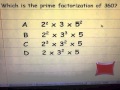 Exploring Prime Factorization with Exponents