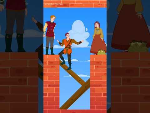 ऊपर जाने ?के लिए पुल बना देता हूं#animation #tiktok #video #viral #viral #ytshorts #shorts