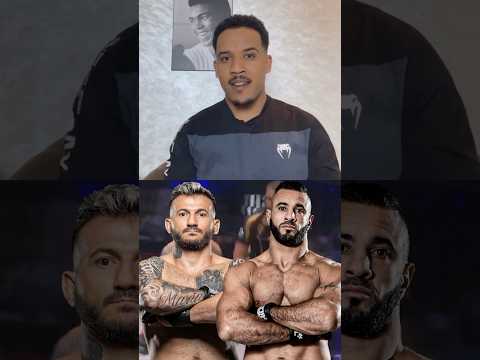 أقوى حكم بالعالم في نزال لبناني ضد جزائري، ما حصل غريب😧😂