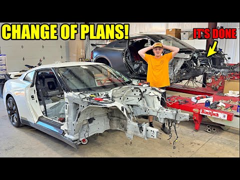 Rebuilding A Wrecked 2024 Nissan GTR (Part 4)