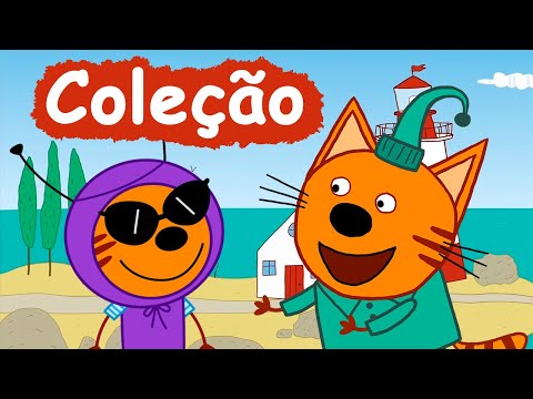 Kid-E-Cats em Portugues | Coleção dos episódios | Desenhos para crianças