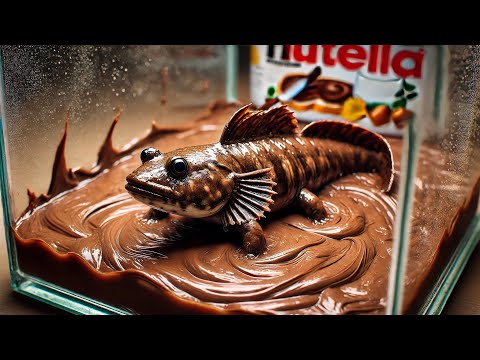 Aquário de PEIXE com NUTELLA?!