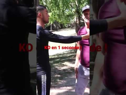 Comment mettre Ko en une seconde lors d’une agression