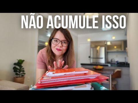 Minimalismo: estes itens NÃO acumulo mais!