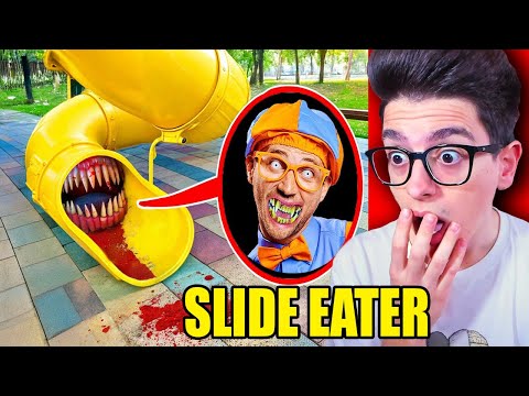 SLIDE EATER È STATO VISTO NELLA VITA REALE?!! Blippi Exe