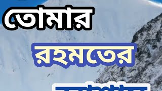 নতুন মন কাড়া গজল । তোমার রহমতের আশায় । Tomar Rahmoter Ashay | Sadiya TV