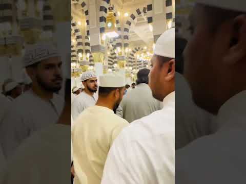 Barrister Asaduddin Owaisi Sahab Namaz E "Jummah" In Masjid Al Nabwi Madina Al Munawwarah#madina