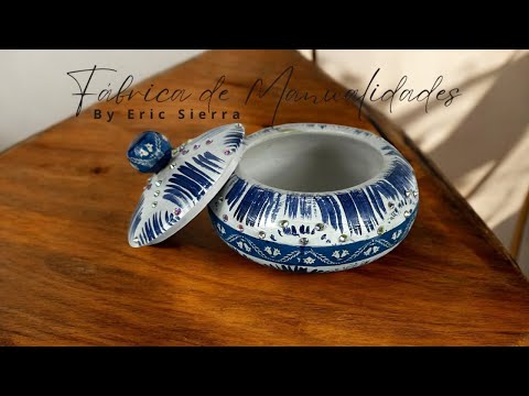 Joyero renovado, Decoración 2025, Ideas de verano, Manualidades fáciles, Diy, Artesanato