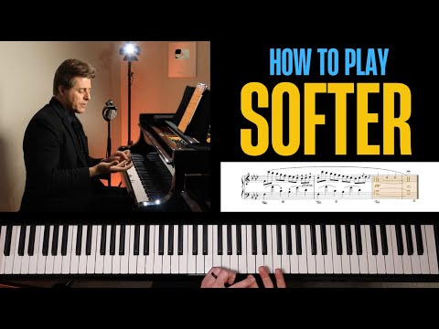 How To Play SOFTER At The Piano...My Top Tips For Success