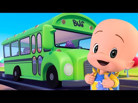 Wheels on the bus colores y más canciones infantiles con Cleo y Cuquín