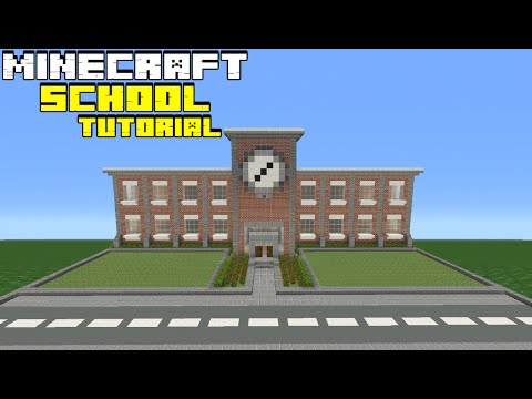 Minecraft Tutorial: How To Make A School