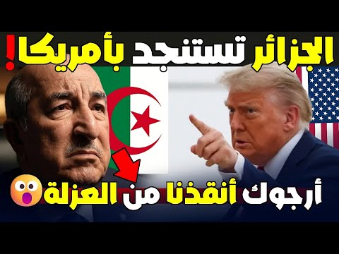 تقرير أمريكي: الجزائر تتوسل واشنطن لإنقاذها من العزلة😮