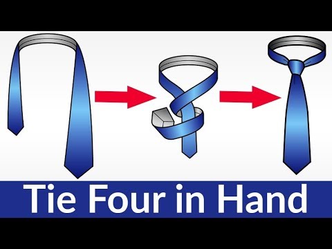 How To Tie A Four In Hand Tie Knot | RMRS Beginner's...