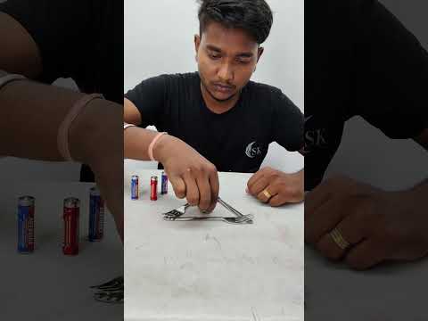 battery and coin experiment 🔥😱 #experiment #science #fyp #diy #shorts #shortvideo #tips #workout