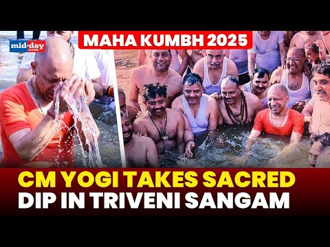 Maha Kumbh 2025: CM Yogi Adityanath, Cabinet ministers take holy dip at Triveni Sangam