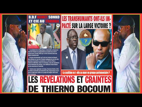 Revue de presse Mame khalifa Jeudi 21 novembre 2024